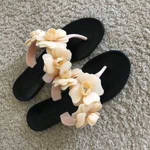 Nine West Flower Slipper Sandals